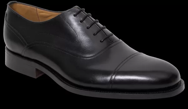 Professional Men Cherwell- Black Calf Barker Shoes Mens Oxfords