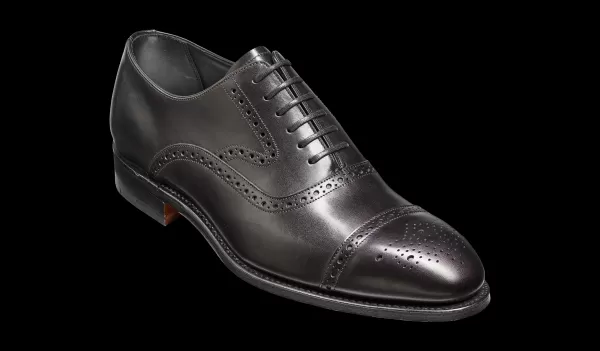 Lerwick - Black Calf Oxford Men Mens Oxfords Barker Shoes Reduced To Clear