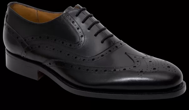 Aesthetic Barker Shoes Mens Oxfords Men Liffey - Black Calf