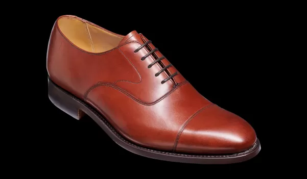 Malvern - Rosewood Calf Oxford Contemporary Men Barker Shoes Mens Oxfords