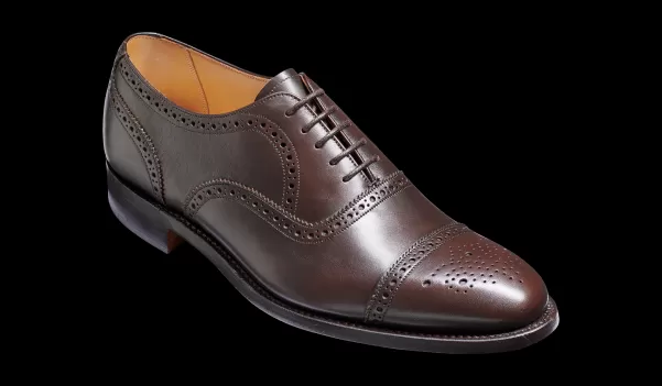 Barker Shoes Mens Oxfords Mirfield - Espresso Calf Oxford Men Special Deal