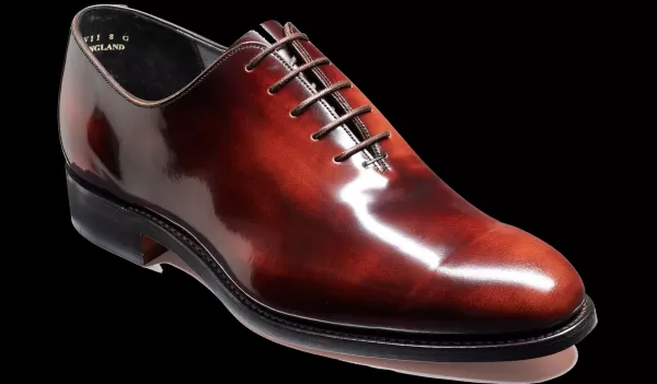 Redefine Barker Shoes Mens Oxfords Men Nelson - Brandy Hi-Shine