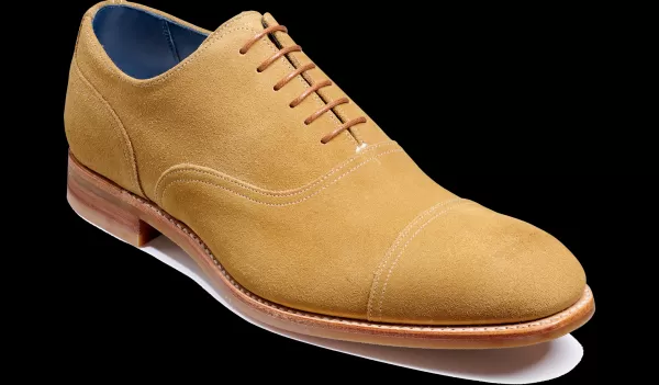 Barker Shoes Pullman - Biscotto Suede Men Online Mens Oxfords