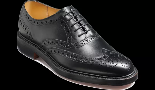 Barker Shoes Westfield - Black Calf Men Superior Mens Oxfords