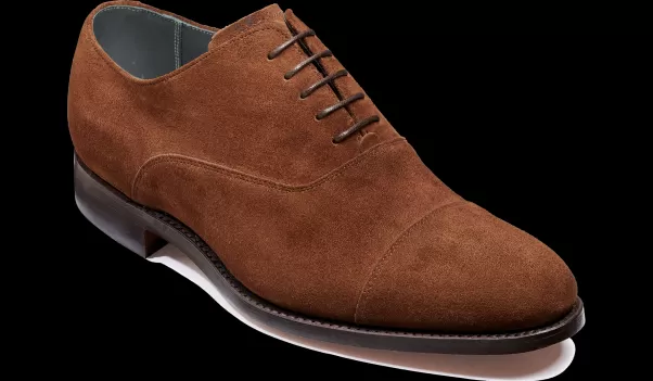 Winsford - Castagnia Suede Men Mens Oxfords Discounted Barker Shoes