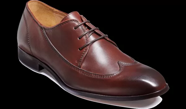 Barker Shoes Mens Derbys Atillio - Dark Brown Calf Buy Men