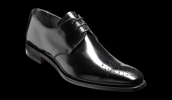 Promo Men Mens Derbys Darlington - Black Hi-Shine Derby Calf Leather Shoe Barker Shoes