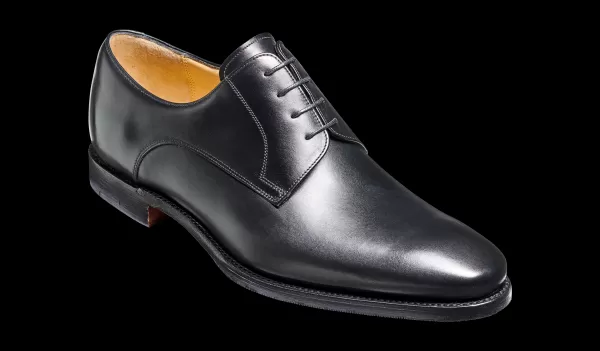 Contemporary Mens Derbys Ellon - Black Calf - Derby Shoe Barker Shoes Men