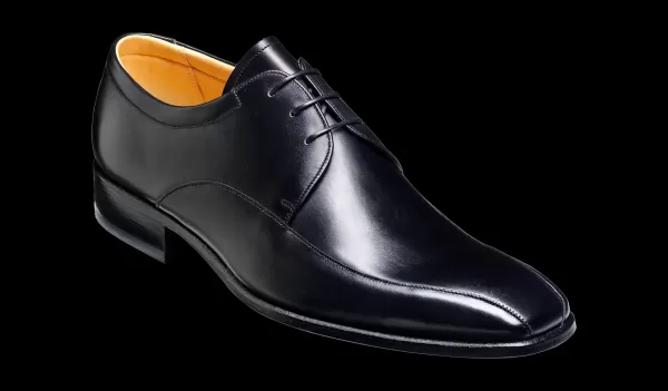 Ross - Black Calf Derby Shoes Barker Shoes Clean Mens Derbys Men