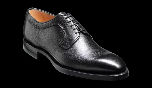 Men Perfect Skye - Black Grain Derby Barker Shoes Mens Derbys