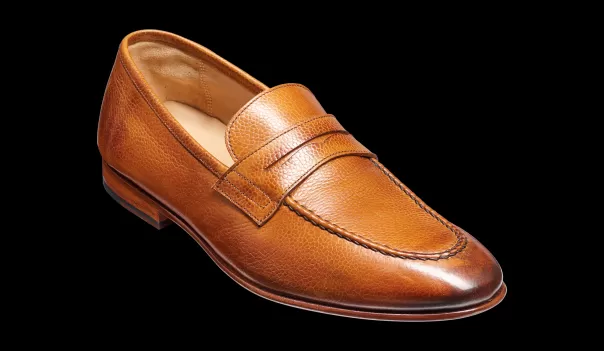 Ledley - Cedar Grain Loafer Distinct Barker Shoes Men Mens Loafers