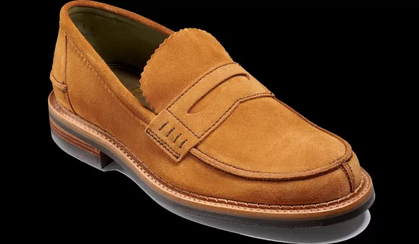 Mens Loafers Mears - Terra Suede Barker Shoes Functional Men