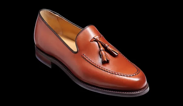 Studland - Rosewood Calf Loafer Clearance Barker Shoes Men Mens Loafers
