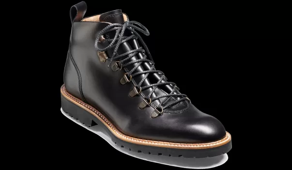 Glencoe - Black Calf Mens Boots Men Sustainable Barker Shoes