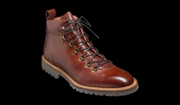 Barker Shoes Versatile Men Glencoe - Cherry Grain - Hiker Boot Mens Boots