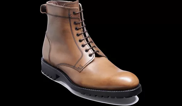 Logan - Grey Old England Barker Shoes Mens Boots Men Special