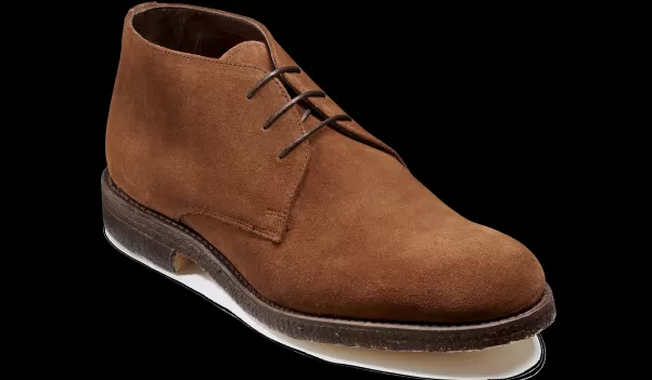 Mens Boots Men Barker Shoes Navona - Castagnia Suede Purchase