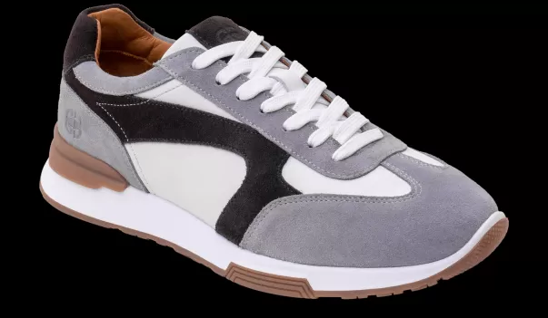 Functional Men Mens Sneakers Hill - Grey Combi Barker Shoes