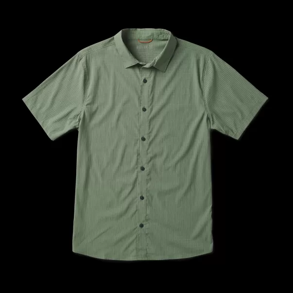 Bless Up Breathable Stretch Shirt Men Jungle Green Shirts Versatile
