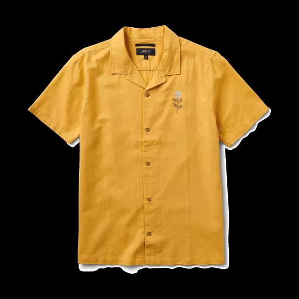 Dusty Gold Kampai Men Gonzo Camp Collar Shirt Shirts Affordable