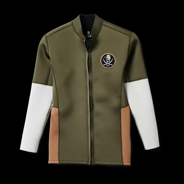 Men Jackets & Vests Privateer Wetsuit Jacket Military Cost-Effective