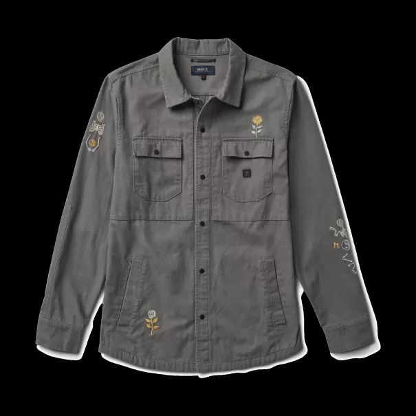 Unleash Jackets & Vests Charcoal Kampai Men Hebrides Unlined Jacket