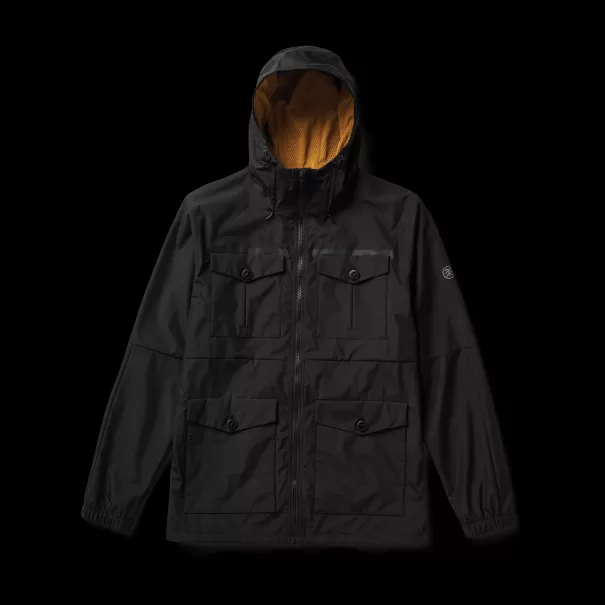 Black Extend Jackets & Vests Cascade Rain Shell Jacket Men