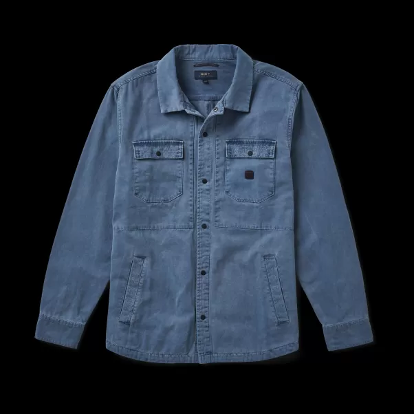 Unbeatable Price Blue Grey Hama Wash Jackets & Vests Hebrides Unlined Jacket Men