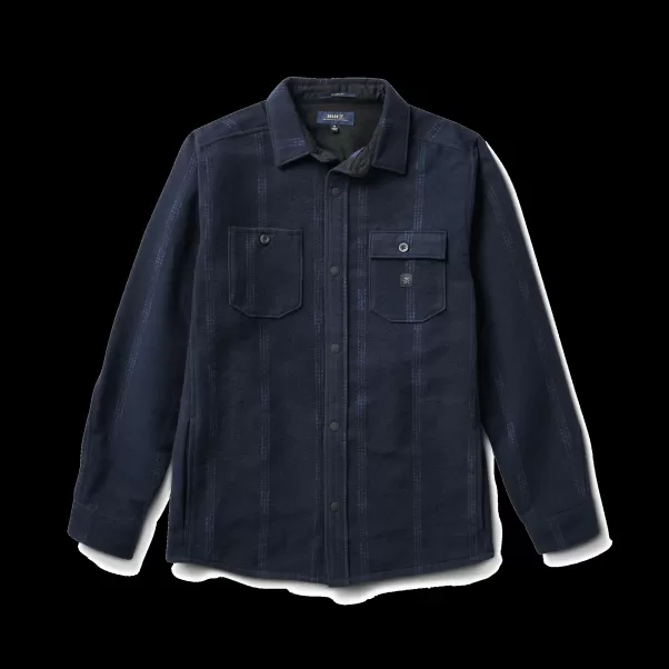 Dark Navy Andes Long Sleeve Flannel Flannels Cheap Men