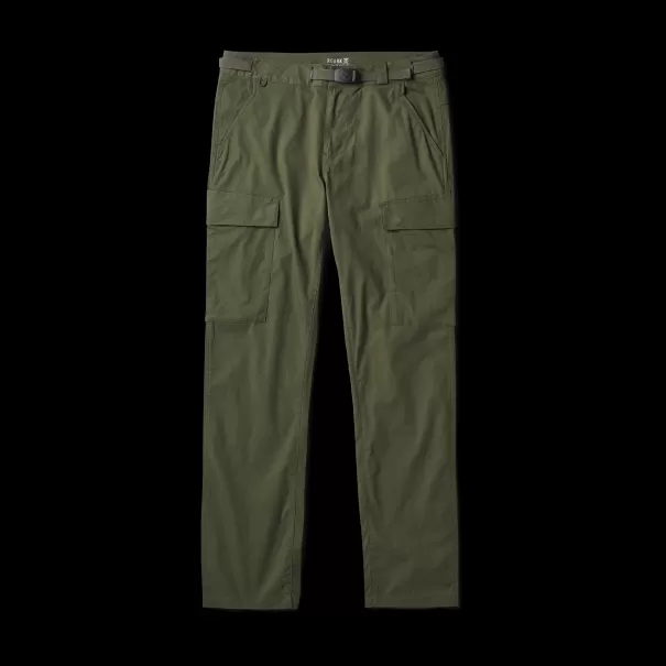 Men Sleek Campover Cargo Pants Pants Dark Military