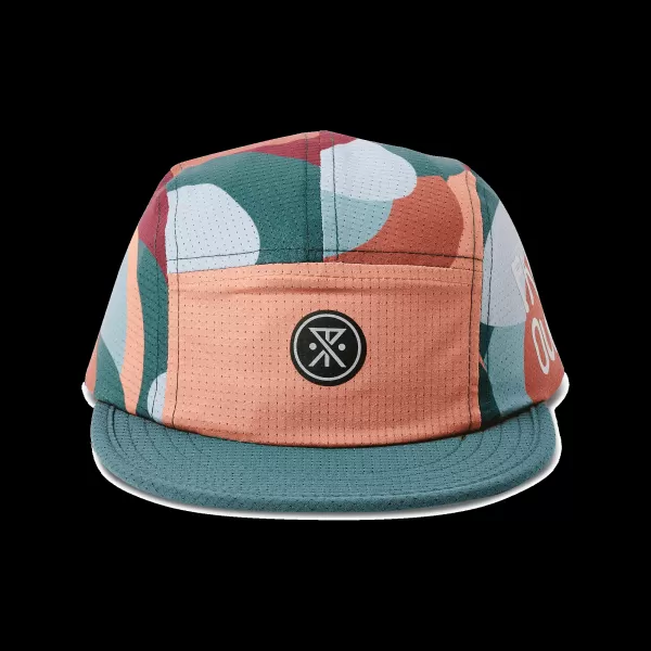 Men Weller Multi Color Hats Unleash Camper Strapback Hat