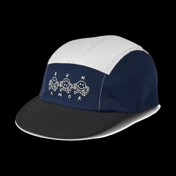 Dark Navy Luxury Men Hats Run Camper Hat
