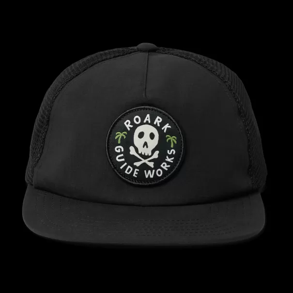 Guideworks 5 Panel Strapback Hat Hats Men Extend Black