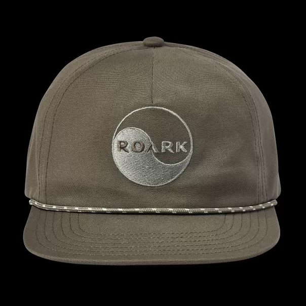 Sale Dark Brown Men Hats Balance Packable 5 Panel Snapback Hat