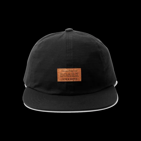 Men Closeout Black Hats Campover Strapback Hat