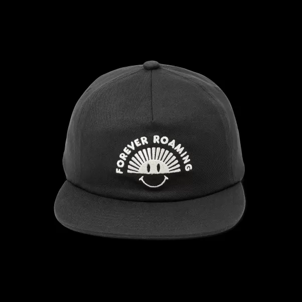 Layover Strapback Hat Hats Aesthetic Men Black / Grey