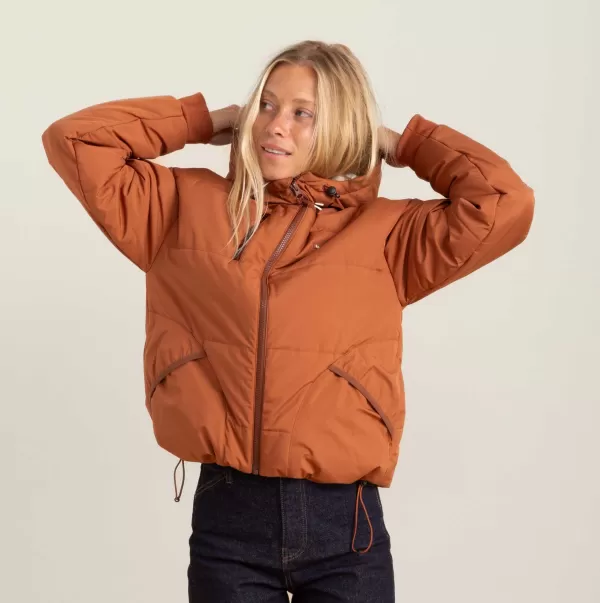 Coconut Shell Women Hokkaido Puffer Jacket Jackets Sustainable